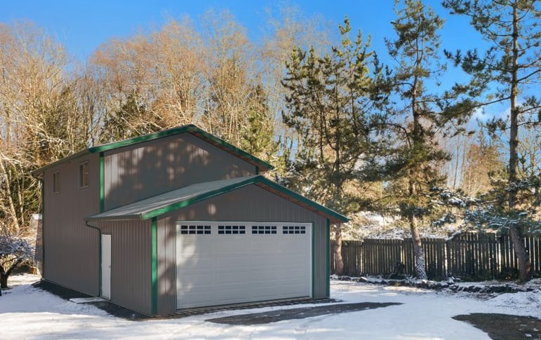 Prefab Garage With Loft