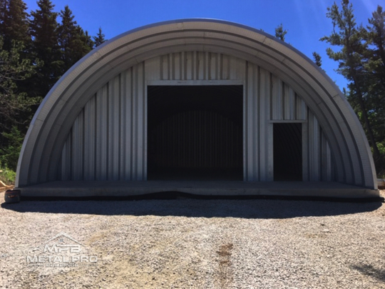 quonset hut door frame