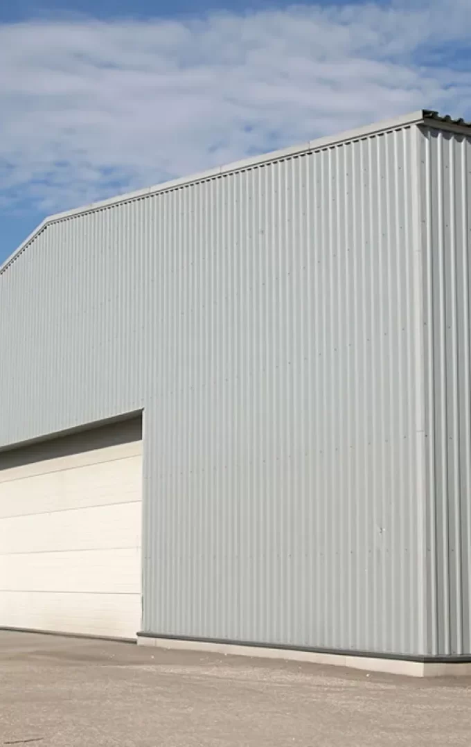 cfs colds storage with garage door opening