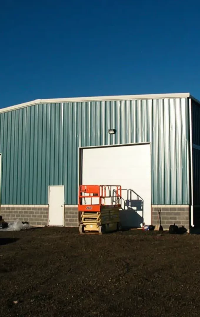 cfs equipment storage with wall liners