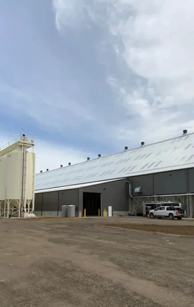 agricultural manufacturing plant building